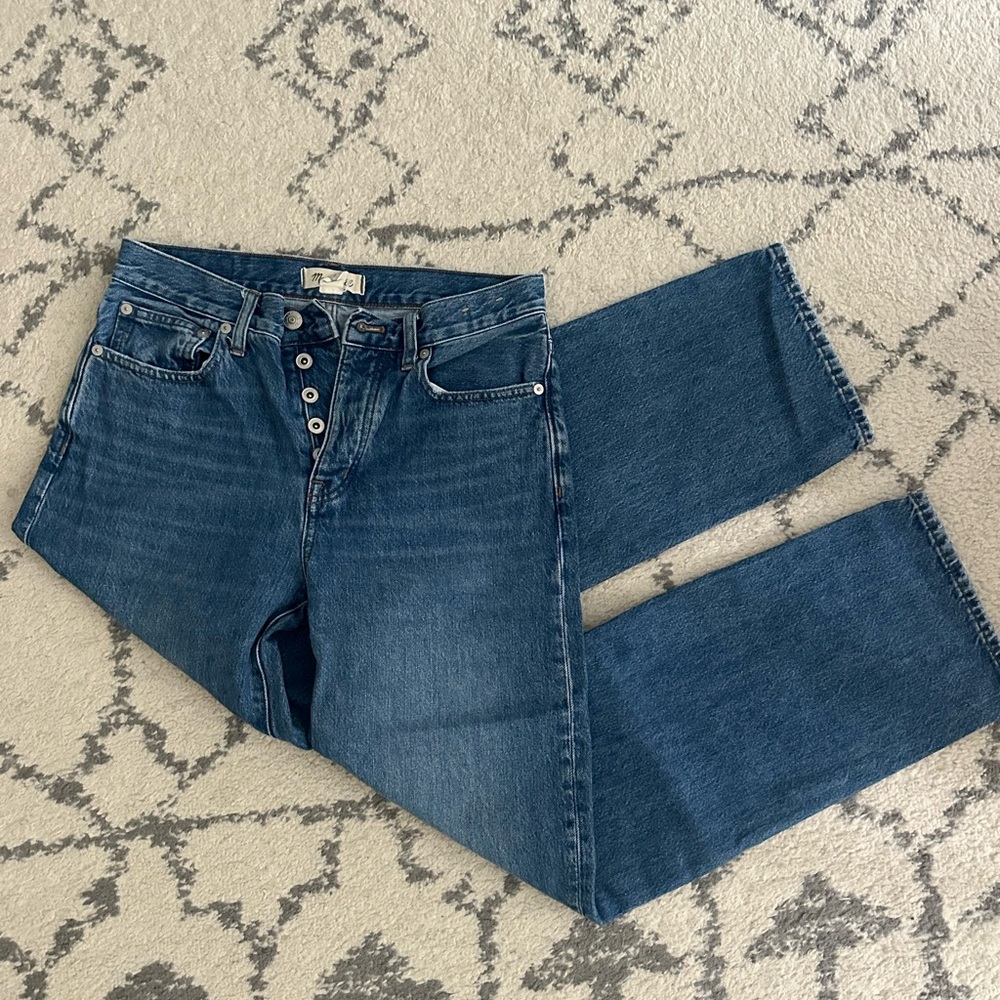 Madewell Jeans Low Slung Straight
